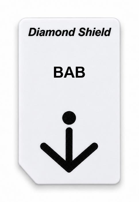 Frequenz-Chipcard BAB für Diamond Shield Zapper