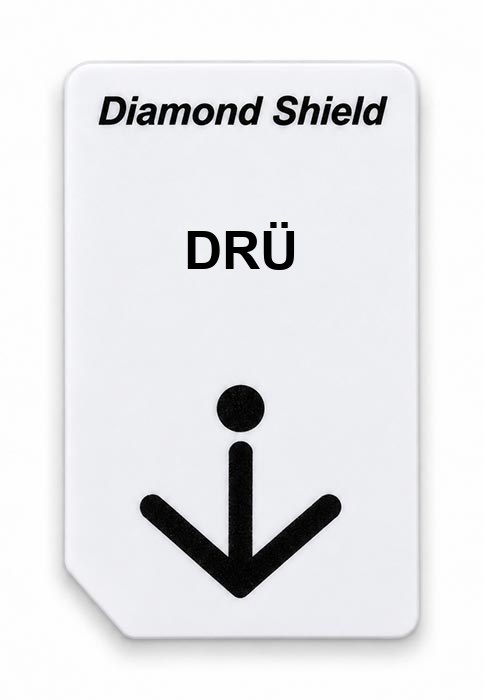 Frequenz-Chipcard DRÜ für Diamond Shield Zapper