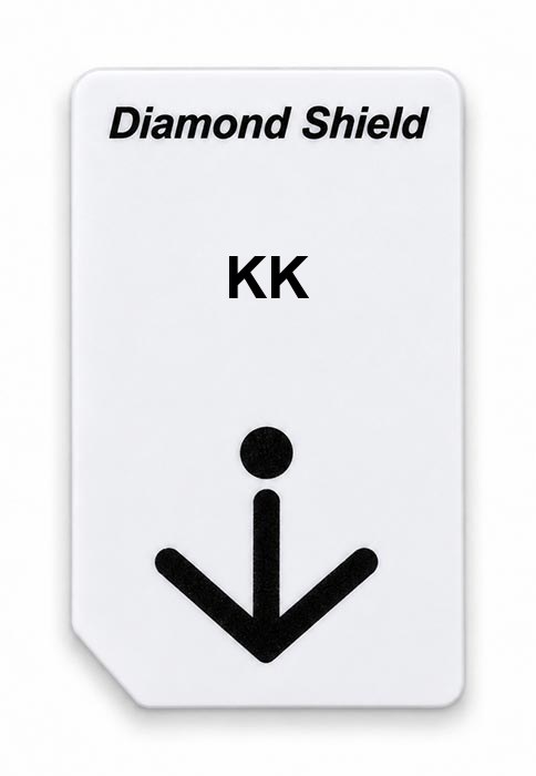 Frequenz-Chipcard KK für Diamond Shield Zapper