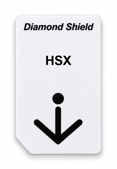 Frequenz-Chipcard HSX für Diamond Shield Zapper