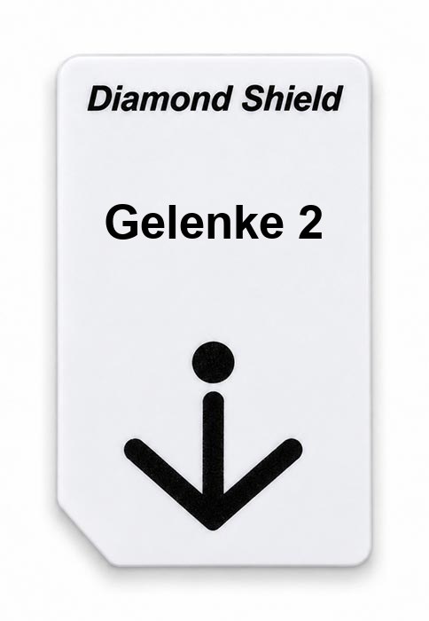 Frequenz-Chipcard Gelenke 2 für Diamond Shield Zapper