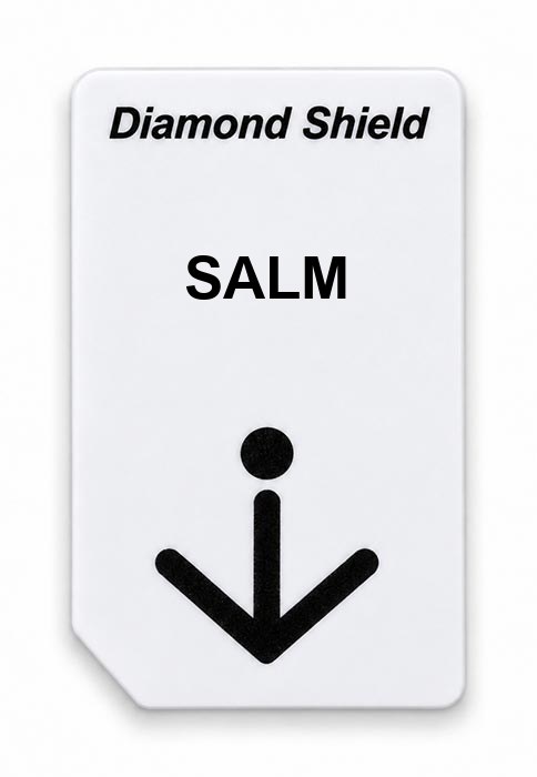 Frequenz-Chipcard SALM für Diamond Shield Zapper
