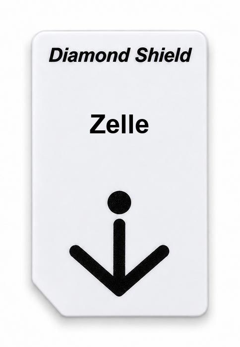 Frequenz-Chipcard Zelle für Diamond Shield Zapper