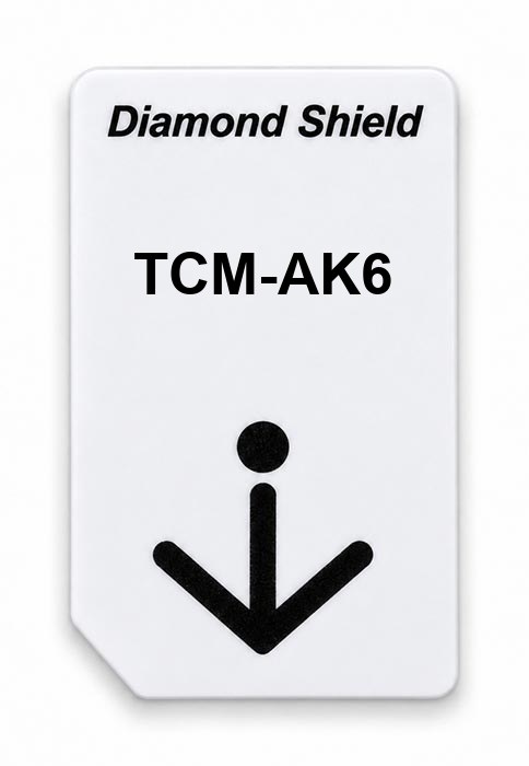 Frequenz-Chipcard TCM-AK6 für Diamond Shield Zapper
