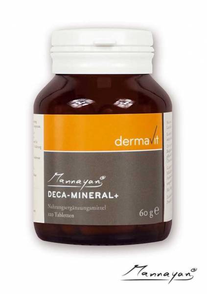 Mannayan Deca-Mineral mit 10 Mineralien & Spurenelementen Mannayan Deca-Mineral mit 10 Mineralien & Spurenelementen