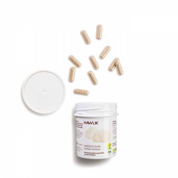 Vorschau: Vitalpilz Hericium - 60 Vorschau: Vitalpilz Hericium - 60 Kapseln mit Extrakt