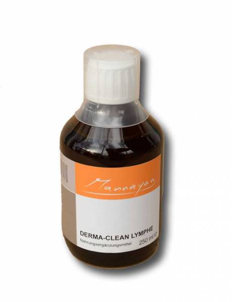Flasche Mannayan Derma - Clean Lymphe, 250 ml
