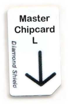 Master-Chipkarte LARGE für Zapper Diamond Shield und Biowave 
