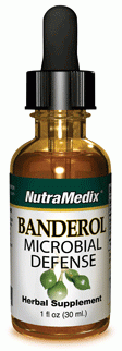 Banderol - Urwaldpflanze mit vielfältigen Wirkungen Braunglas-Flasche Banderol Nutramedix Tropfen 30 ml