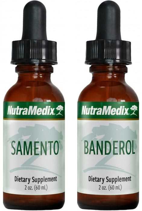 Vorschau: Samento und Banderol - Vorschau: Samento und Banderol von Nutramedix - im Bundle mit je 30ml zum Sonderpreis