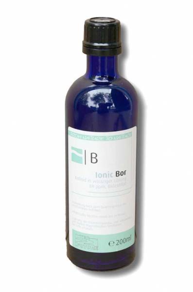 Vorschau: Kolloidales Bor 200ml - Vorschau: Kolloidales Bor 200ml - als Kolloid perfekt bioverfügbar