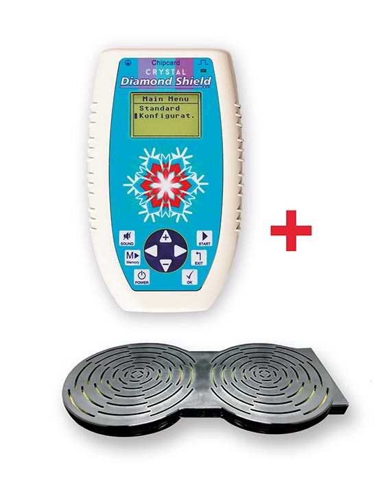 Vorschau: Diamond Shield Crystal Vorschau: Diamond Shield Crystal Zapper inklusive Fraktal-Verstärker