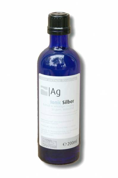 Vorschau: Kolloidales Silber 200ml Vorschau: Blaue Flasche Kolloidales Silber 200ml