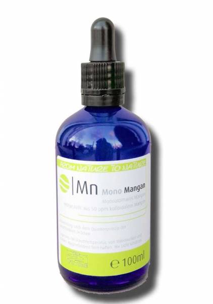 Monoatomisches Mangan 100ml - für Geist und Psyche Monoatomisches Mangan 100ml - für Geist und Psyche