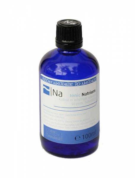 Ionic Natrium 100ml, Kolloid in wässriger Lösung - mit Protonenresonanz hergestellt - 99,995 % reines Natrium in Wasser