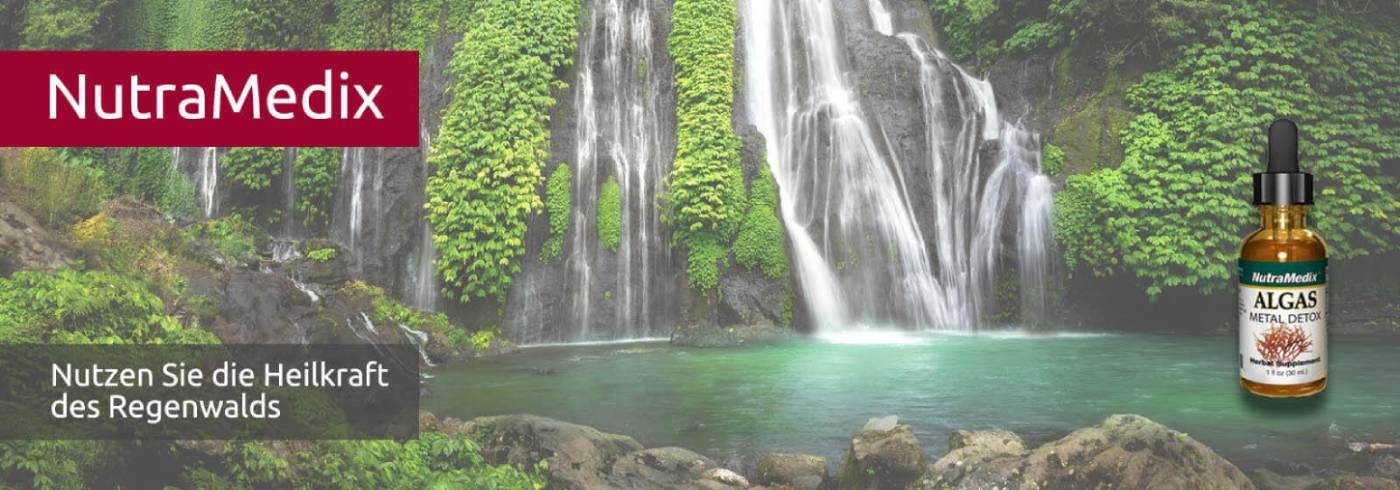 NutraMedix Produkte - die Heilkraft des Regenwaldes - Katzenkralle oder Stevia - Wasserfall 